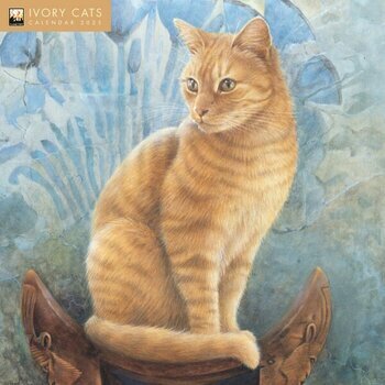 Calendrier 2025 Chats dans l'art Ivory