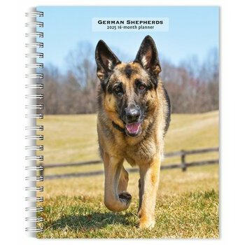 Agenda 2025 Spirale Chien Race Berger Allemand