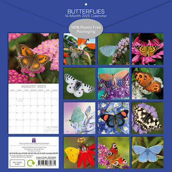 Calendrier 2025 Papillons du Jardin