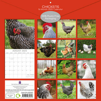 Calendrier 2025 Poules de nos Jardins