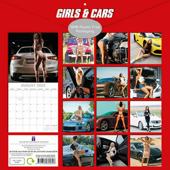 Calendrier 2025 Femmes Sexy et Voitures