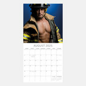 Calendrier sexy 2025 Hommes Sexy Pompiers