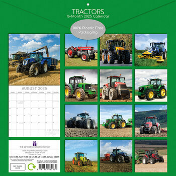 Calendrier 2025 Tracteurs Engins Agricoles