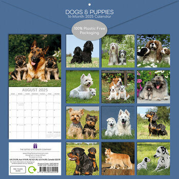 Calendrier 2025 Chiens et chiots