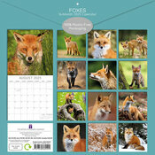 Calendrier papier 2025 Renards Malicieux