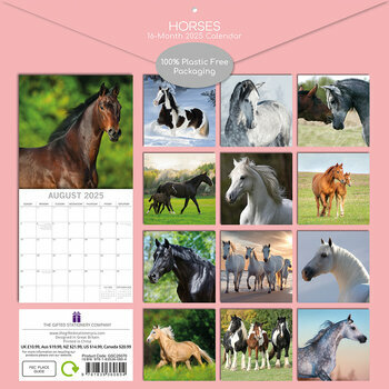 Calendrier 2025 Chevaux Nature