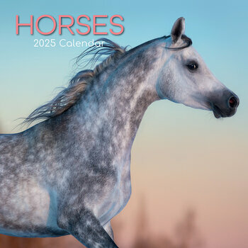 Calendrier 2025 Chevaux Nature