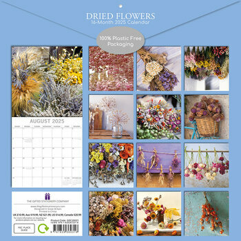 Calendrier 2025 Fleurs Séchées