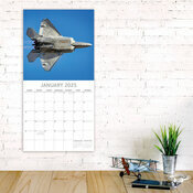 Calendrier Spitfire 2025 Avions de Guerre Militaire 