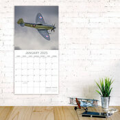 Calendrier 2025 Avions de Guerre Militaire Spitfire