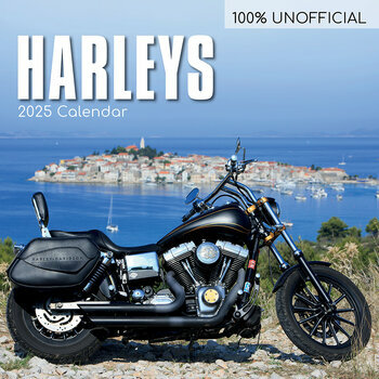 Calendrier 2025 Motos Harleys