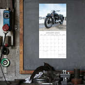 Calendrier 2025 Motos Classiques Retro