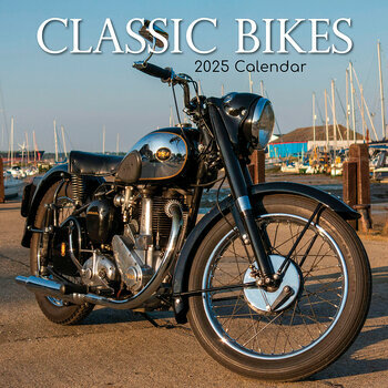 Calendrier 2025 Motos Classiques Retro