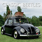 Calendrier Mural 2025 Voitures Rtro Beetle Coccinelle