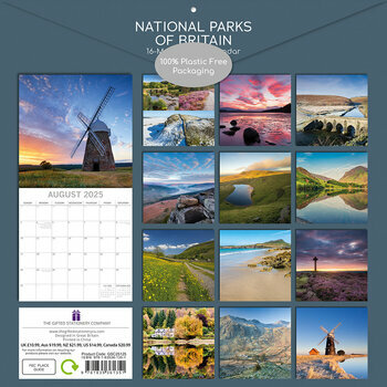 Calendrier 2025 Parcs Nationaux Anglais