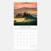 Calendrier Italienne 2025 Toscane Italie