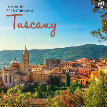 Calendrier 2025 Toscane Italie