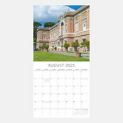 Calendrier italienne 2025 Rome Italie 