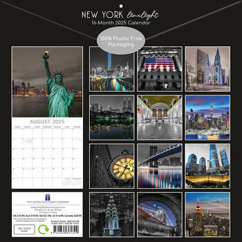 Calendrier 2025 New York By Night Illuminé