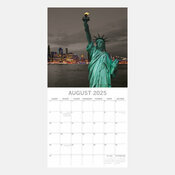 Calendrier USA 2025 New York By Night Illumin