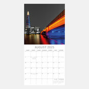 Calendrier Espagnole 2025 Londres By Night Illumin