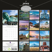 Calendrier Papier 2025 Japon Asie