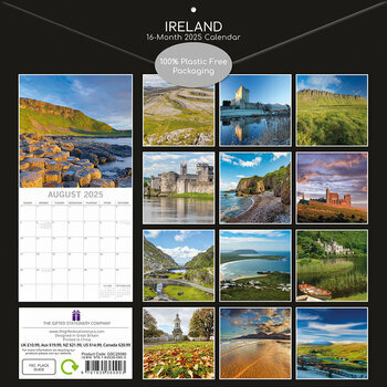 Calendrier 2025 Irlande Celte 