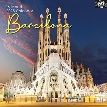 Calendrier 2025 Barcelone Espagne