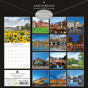 Calendrier 2025 Amsterdam Pays Bas