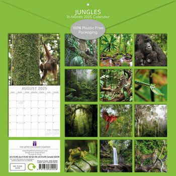 Calendrier 2025 Forêts et Jungle