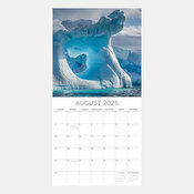 Calendrier Pole Nord 2025 Antarctique Icebergs Polaire