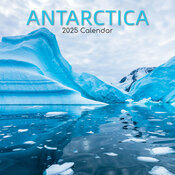 Calendrier Mural 2025 Antarctique Icebergs Polaire