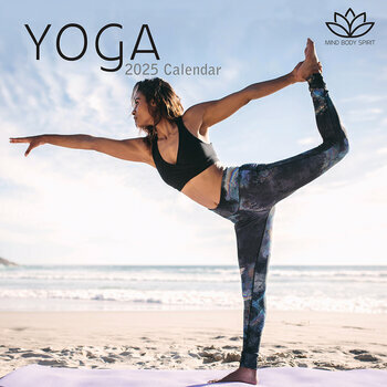 Calendrier 2025 Yoga Postures Zen