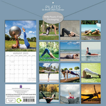 Calendrier 2025 Pilate Postures Zen