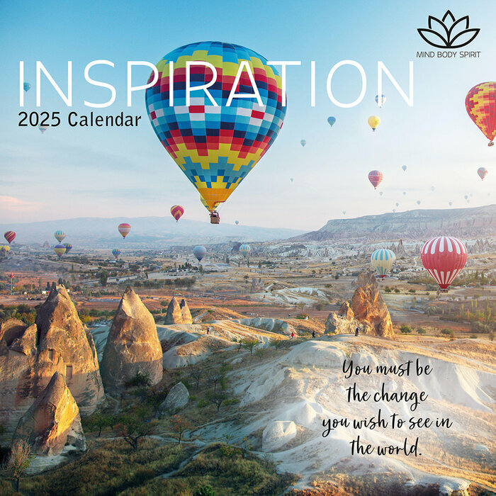 Calendrier Mural 2025 Inspiration Paysage Zen Bien être