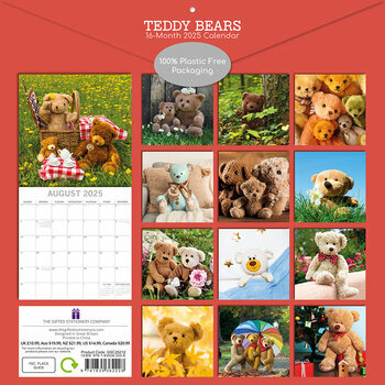 Calendrier 2025 Tendres Oursons Peluches