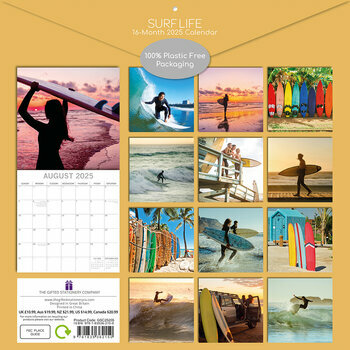 Calendrier 2025 Surf et Surf Life Plage