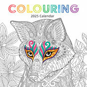 Calendrier Mural 2025  Colorier Coloriage Dtente