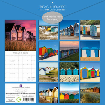 Calendrier 2025 Cabines Cabanes de Plage