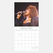 Calendrier 2025 Whitney Houston Star Chanteuse