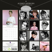 Calendrier Papier 2025 Icne Cinma Audrey Hepburn