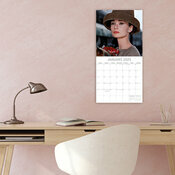 Calendrier 2025 Icne Cinma Audrey Hepburn