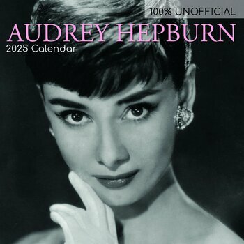 Calendrier 2025 Icône Cinéma Audrey Hepburn