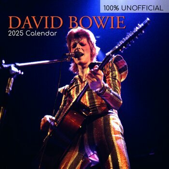 Calendrier 2025 David Bowie Chanteur Pop