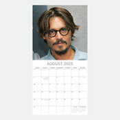 Calendrier pirate 2025 Johnny Depp Chanteur