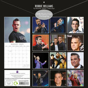 Calendrier Papier 2025 Robbie Williams Chanteur