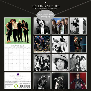 Calendrier 2025 Rolling Stone Groupe