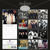 Calendrier Papier 2025 Les Beatles Groupe Anglais