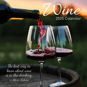 Calendrier Mural 2025 Amateurs de Vins Instants Dgustations