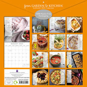 Calendrier Papier 2025 Cuisine du Jardin  la Cuisine